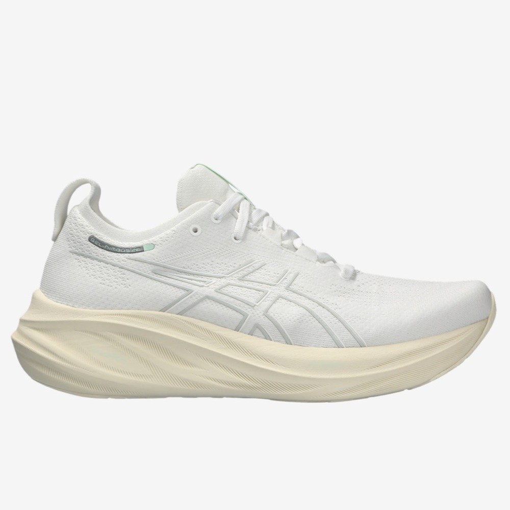 ASICS Mens Gel Nimbus 26 Running Shoes White
